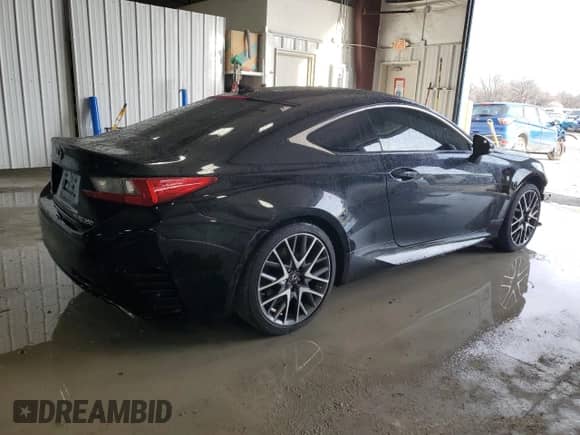 2016 Lexus RC 350 F Sport with VIN JTHSE5BC8G5006431, listed as a Copart auction lot 46497245 with 95,831 mi miles and Salvage title. Bid and sale history available at DreamBid. Image 3.
