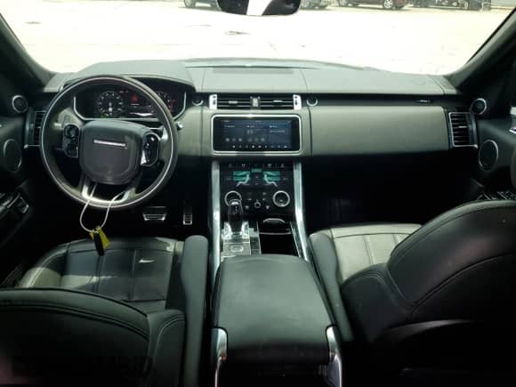 2020 Land Rover Range Rover Sport HST with VIN SALWS2RU8LA879776, listed as a Copart auction lot 57577865 with 71,274 mi miles and Salvage title. Bid and sale history available at DreamBid. Image 8.