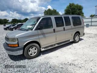 2004 Chevrolet Express Passenger с VIN 1GBFG15T841191184, выставлен на аукционе Copart как лот 68373825 с пробегом 202 233 миль миль и Списание • Salvage title. История ставок и продаж доступна на DreamBid. Изображение 1.