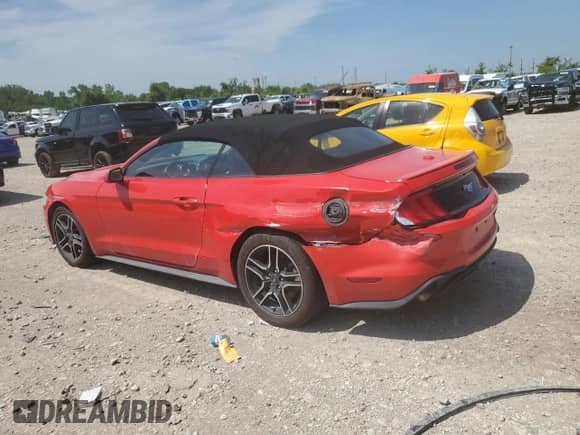 2022 Ford Mustang EcoBoost Premium with VIN 1FATP8UH6N5104175, listed as a Copart auction lot 66390325 with 73,274 mi miles and Salvage title. Bid and sale history available at DreamBid. Image 2.