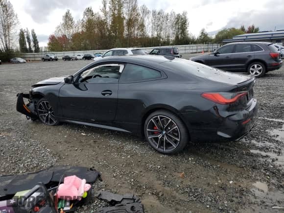 2022 BMW 4 Series M440i xDrive с VIN WBA13AR08NCK24009, выставлен на аукционе Copart как лот 74750404 с пробегом Не указан миль и Списание • Salvage title. История ставок и продаж доступна на DreamBid. Изображение 2.