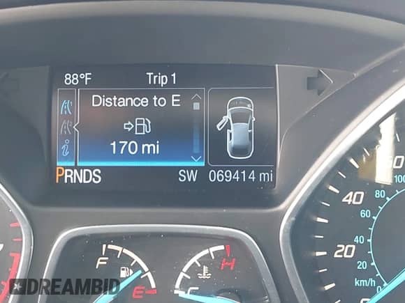 2014 Ford Escape SE with VIN 1FMCU0GX0EUC75349, listed as a IAAI auction lot 43512712 with 69,414 mi miles and . Bid and sale history available at DreamBid. Image 7.