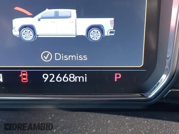 2022 GMC Sierra 1500 AT4 with VIN 3GTU9EET6NG109766, listed as a IAAI auction lot 41748116 with 92,668 mi miles and . Bid and sale history available at DreamBid. Image 15.