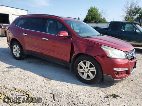 2013 Chevrolet Traverse LT с VIN 1GNKVGKD6DJ191109, выставлен на аукционе Copart как лот 69248765 с пробегом 171 309 миль миль и На запчасти • Non repairable. История ставок и продаж доступна на DreamBid. Изображение 4.