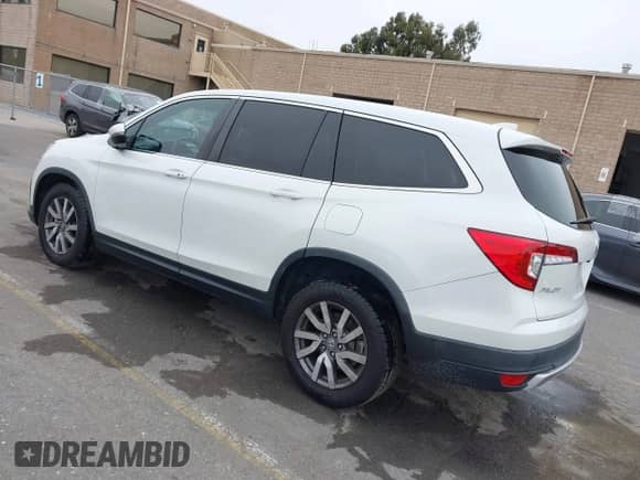 2020 Honda Pilot EX-L с VIN 5FNYF6H59LB059154, выставлен на аукционе IAAI как лот 42584799 с пробегом 56 532 миль миль и . История ставок и продаж доступна на DreamBid. Изображение 3.