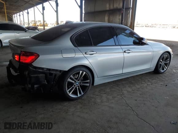 2014 BMW 3 Series 328d with VIN WBA3D3C59EK153432, listed as a Copart auction lot 67257685 with 95,775 mi miles and Salvage title. Bid and sale history available at DreamBid. Image 3.