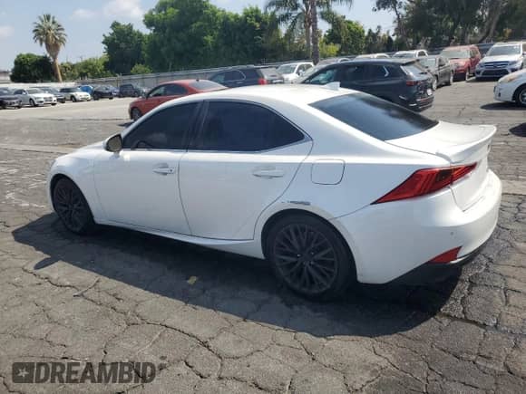 2018 Lexus IS 300 z VIN JTHBA1D27J5079869, wystawiony jako Copart lot #65009815 z przebiegiem Nie podano mil oraz Szkoda całkowita • Salvage title. Historia ofert i sprzedaży dostępna na DreamBid. Obrazek 2.