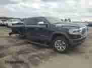 2020 Ram 1500 Longhorn with VIN 1C6SRFKT5LN393744, listed as a Copart auction lot 43413855 with 57,380 mi miles and Non repairable. Bid and sale history available at DreamBid. Image 4.