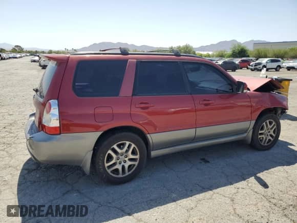 2006 Subaru Forester X L.L. Bean with VIN JF1SG67616H713927, listed as a Copart auction lot 63603695 with 237,172 mi miles and Salvage title. Bid and sale history available at DreamBid. Image 3.