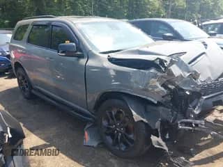 2021 Dodge Durango GT Plus with VIN 1C4RDJDG0MC610140, listed as a IAAI auction lot 42708885 with 65,181 mi miles and . Bid and sale history available at DreamBid. Image 1.