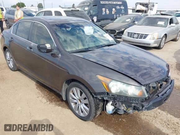 2011 Honda Accord EX-L with VIN 1HGCP2F87BA030399, listed as a IAAI auction lot 43187961 with 140,277 mi miles and . Bid and sale history available at DreamBid. Image 1.