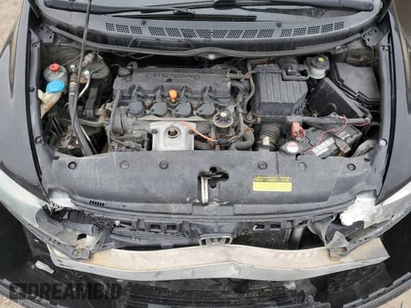 2010 Honda Civic with VIN 2HGFA1F25AH015520, listed as a Copart auction lot 50523565 with 169,256 mi miles and Salvage title. Bid and sale history available at DreamBid. Image 11.