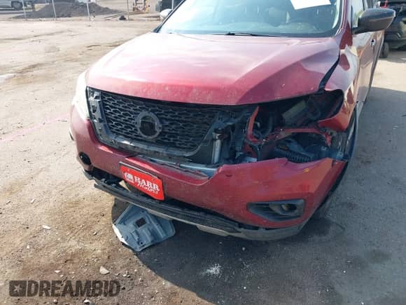 2019 Nissan Pathfinder SV with VIN 5N1DR2MM0KC633479, listed as a IAAI auction lot 42883111 with 119,489 mi miles and . Bid and sale history available at DreamBid. Image 6.