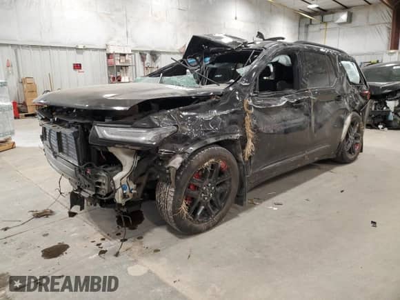 2022 Chevrolet Traverse Premier with VIN 1GNEVKKW2NJ138460, listed as a Copart auction lot 42592655 with Not provided miles and Non repairable. Bid and sale history available at DreamBid. Image 1.