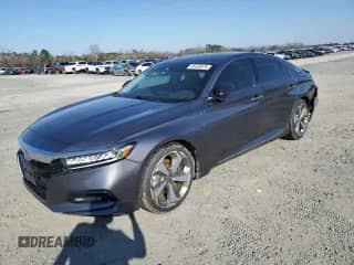 2020 Honda Accord Touring с VIN 1HGCV2F97LA010525, выставлен на аукционе Copart как лот 46456875 с пробегом 61 187 миль миль и Списание • Salvage title. История ставок и продаж доступна на DreamBid. Изображение 1.
