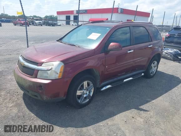 2008 Chevrolet Equinox LTZ with VIN 2CNDL73F386074593, listed as a IAAI auction lot 42432243 with 179,661 mi miles and . Bid and sale history available at DreamBid. Image 2.