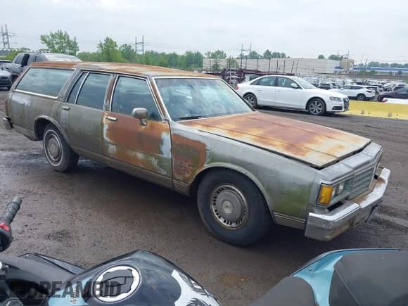 1984 Chevrolet Caprice с VIN 2G1AN35H3E9181574, выставлен на аукционе IAAI как лот 42374841 с пробегом 109 435 миль миль и . История ставок и продаж доступна на DreamBid. Изображение 1.