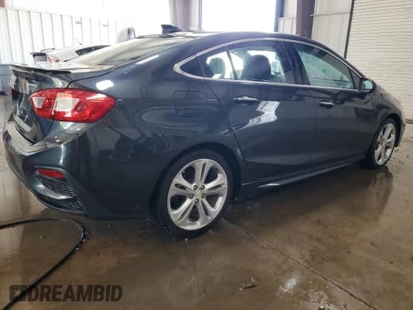 2017 Chevrolet Cruze Premier with VIN 1G1BF5SM9H7266570, listed as a Copart auction lot 80027335 with 22,783 mi miles and Salvage title. Bid and sale history available at DreamBid. Image 3.