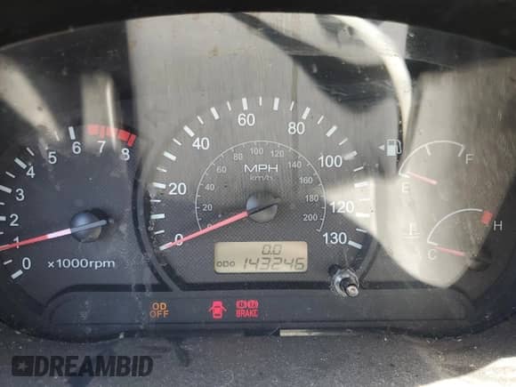 2005 Hyundai Accent GLS с VIN KMHCG35C75U353506, выставлен на аукционе Copart как лот 63022545 с пробегом 143 246 миль миль и Списание • Salvage title. История ставок и продаж доступна на DreamBid. Изображение 9.