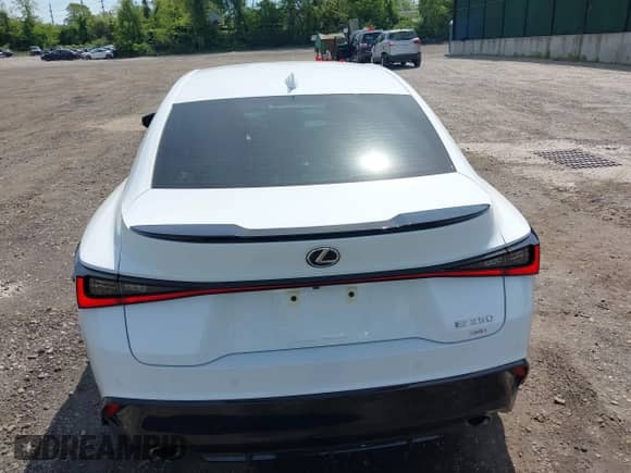 2025 Lexus IS 350 F Sport with VIN JTHGZ1E20S5038644, listed as a IAAI auction lot 42330262 with 1,493 mi miles and . Bid and sale history available at DreamBid. Image 16.