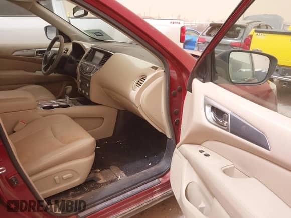 2018 Nissan Pathfinder S with VIN 5N1DR2MN6JC613762, listed as a IAAI auction lot 41801757 with 40,172 mi miles and . Bid and sale history available at DreamBid. Image 5.