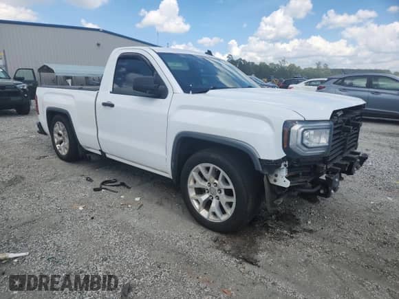 2017 GMC Sierra 1500 with VIN 1GTN1LEH5HZ400548, listed as a Copart auction lot 65251915 with 76,417 mi miles and Salvage title. Bid and sale history available at DreamBid. Image 4.