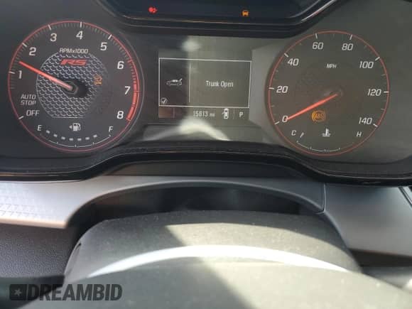 2025 Chevrolet Trax 1RS с VIN KL77LGEP9SC116297, выставлен на аукционе Copart как лот 84285705 с пробегом 15 813 миль миль и Списание • Salvage title. История ставок и продаж доступна на DreamBid. Изображение 9.
