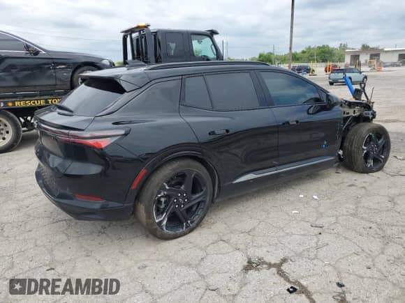 2024 Chevrolet Equinox EV RS с VIN 3GN7DSRP1RS257678, выставлен на аукционе Copart как лот 65591815 с пробегом 9 588 миль миль и Списание • Salvage title. История ставок и продаж доступна на DreamBid. Изображение 3.