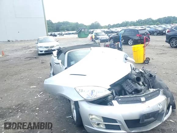 2009 Saturn Sky with VIN 1G8MN35B69Y104743, listed as a Copart auction lot 67203075 with Not provided miles and Salvage title. Bid and sale history available at DreamBid. Image 13.