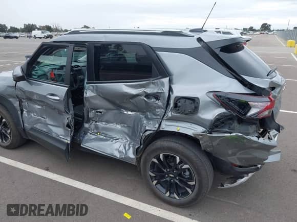 2023 Chevrolet TrailBlazer LT с VIN KL79MPS27PB102314, выставлен на аукционе IAAI как лот 43357770 с пробегом 17 340 миль миль и . История ставок и продаж доступна на DreamBid. Изображение 6.