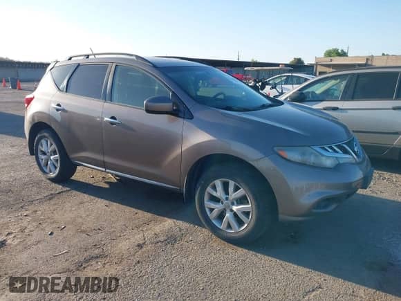 2013 Nissan Murano LE z VIN JN8AZ1MU3DW205641, wystawiony jako IAAI lot #42325870 z przebiegiem 216 893 mil mil oraz . Historia ofert i sprzedaży dostępna na DreamBid. Obrazek 1.