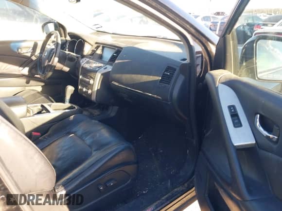 2009 Nissan Murano SL with VIN JN8AZ18W89W210062, listed as a IAAI auction lot 41484519 with 229,234 mi miles and . Bid and sale history available at DreamBid. Image 5.