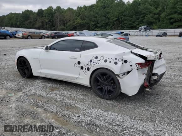 2018 Chevrolet Camaro 1LT z VIN 1G1FB1RSXJ0190964, wystawiony jako Copart lot #67990935 z przebiegiem 53 083 mil mil oraz Szkoda całkowita • Salvage title. Historia ofert i sprzedaży dostępna na DreamBid. Obrazek 2.