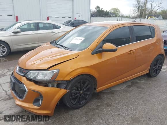 2017 Chevrolet Sonic LT with VIN 1G1JC6SB7H4138080, listed as a IAAI auction lot 42103968 with 50,211 mi miles and . Bid and sale history available at DreamBid. Image 18.