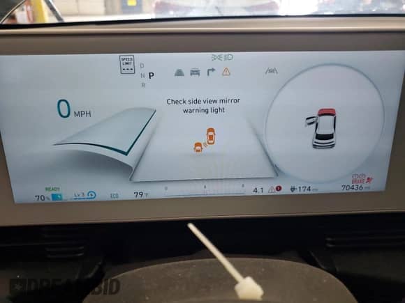 2022 Hyundai Ioniq 5 SE с VIN KM8KMDAF2NU053186, выставлен на аукционе Copart как лот 56957285 с пробегом 70 436 миль миль и Списание • Salvage title. История ставок и продаж доступна на DreamBid. Изображение 9.