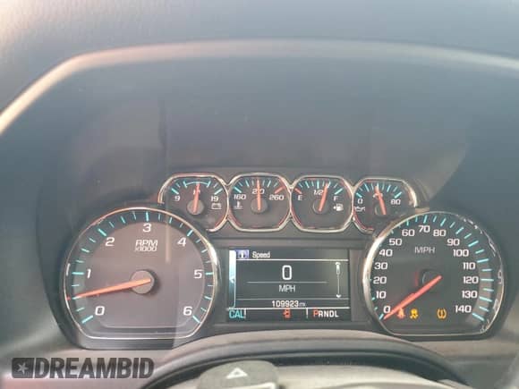 2019 Chevrolet Silverado 1500 LT with VIN 2GCVKPEC3K1105859, listed as a Copart auction lot 81300265 with 109,923 mi miles and Salvage title. Bid and sale history available at DreamBid. Image 9.