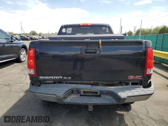 2012 GMC Sierra 1500 SLE with VIN 3GTP2VE78CG227061, listed as a Copart auction lot 67861955 with 143,759 mi miles and Salvage title. Bid and sale history available at DreamBid. Image 6.