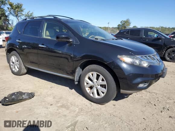 2012 Nissan Murano LE with VIN JN8AZ1MW8CW239543, listed as a Copart auction lot 82389475 with 157,084 mi miles and Clean title. Bid and sale history available at DreamBid. Image 4.