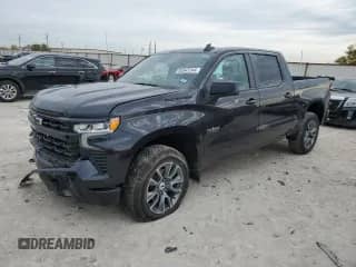 2024 Chevrolet Silverado 1500 RST с VIN 2GCPADED4R1192555, выставлен на аукционе Copart как лот 82647244 с пробегом Не указан миль и Списание • Salvage title. История ставок и продаж доступна на DreamBid. Изображение 1.