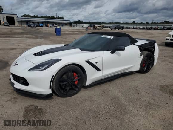 2016 Chevrolet Corvette Z51 2LT with VIN 1G1YK3D75G5122610, listed as a Copart auction lot 72325114 with 29,159 mi miles and Clean title. Bid and sale history available at DreamBid. Image 1.
