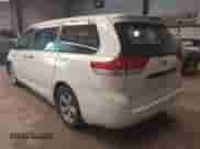 2013 Toyota Sienna L with VIN 5TDZK3DC4DS326541, listed as a IAAI auction lot 42861022 with 304,238 mi miles and . Bid and sale history available at DreamBid. Image 3.