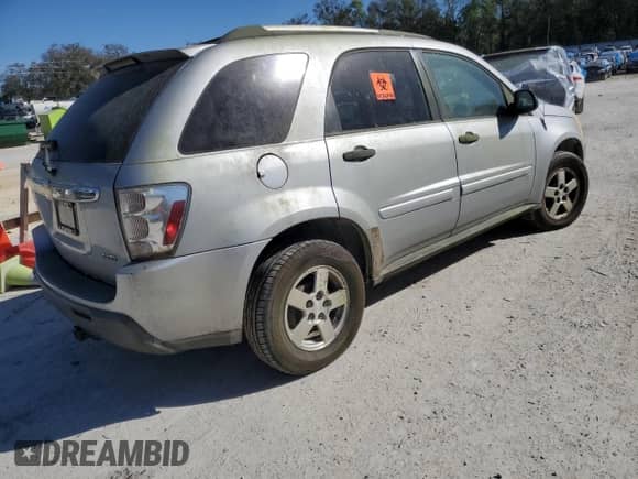 2005 Chevrolet Equinox LS с VIN 2CNDL23F156084165, выставлен на аукционе Copart как лот 48295175 с пробегом 207 646 миль миль и Чистый • Clean title. История ставок и продаж доступна на DreamBid. Изображение 3.