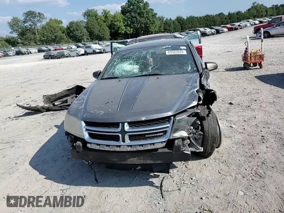2012 Dodge Avenger SE с VIN 1C3CDZAB5CN147481, выставлен на аукционе Copart как лот 69565034 с пробегом Не указан миль и Списание • Salvage title. История ставок и продаж доступна на DreamBid. Изображение 11.