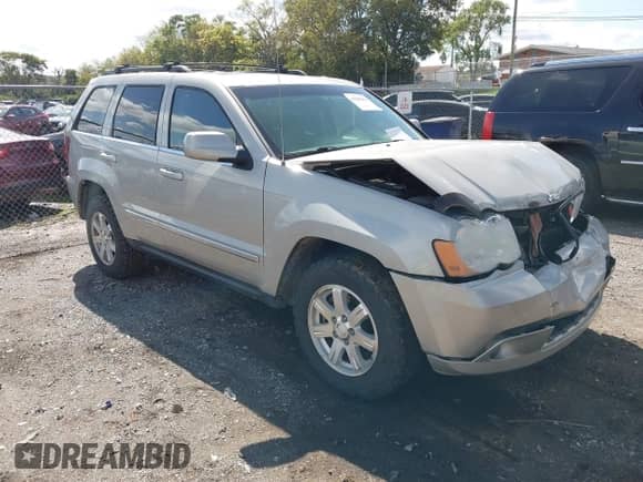 2008 Jeep Grand Cherokee Limited с VIN 1J8HR58MX8C240138, выставлен на аукционе IAAI как лот 43385851 с пробегом 144 974 миль миль и . История ставок и продаж доступна на DreamBid. Изображение 1.