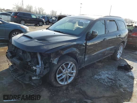 2023 Dodge Durango R/T Premium with VIN 1C4SDJCT0PC682699, listed as a Copart auction lot 44762095 with 32,853 mi miles and Salvage title. Bid and sale history available at DreamBid. Image 1.