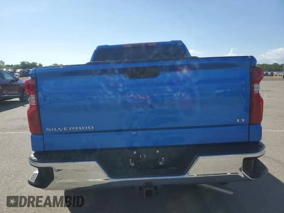 2025 Chevrolet Silverado 1500 with VIN 3GCPKKEKXSG321475, listed as a Copart auction lot 71133495 with 2,167 mi miles and Salvage title. Bid and sale history available at DreamBid. Image 6.