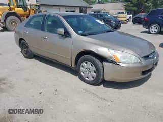2003 Honda Accord LX with VIN 1HGCM55363A136733, listed as a IAAI auction lot 42381107 with 124,907 mi miles and . Bid and sale history available at DreamBid. Image 1.