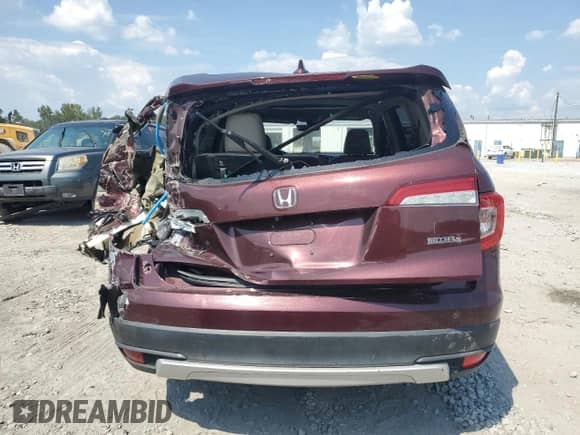 2020 Honda Pilot EX-L z VIN 5FNYF5H50LB015019, wystawiony jako Copart lot #81143505 z przebiegiem 98 586 mil mil oraz Szkoda całkowita • Salvage title. Historia ofert i sprzedaży dostępna na DreamBid. Obrazek 6.