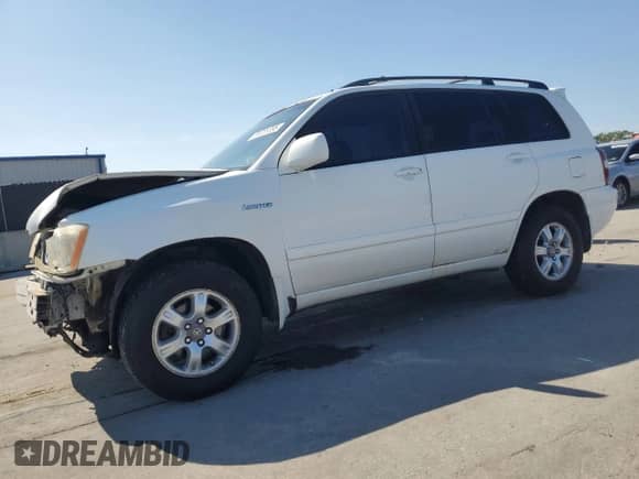 2002 Toyota Highlander Limited с VIN JTEGF21A420062984, выставлен на аукционе Copart как лот 89701395 с пробегом 226 412 миль миль и Списание • Salvage title. История ставок и продаж доступна на DreamBid. Изображение 1.