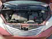 2017 Toyota Sienna XLE with VIN 5TDDZ3DC1HS166680, listed as a Copart auction lot 67112305 with 204,154 mi miles and Salvage title. Bid and sale history available at DreamBid. Image 12.